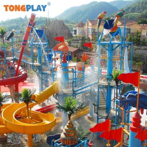 Commercial Water Playground Wave Pool System Swimming Pool Accessories Slide