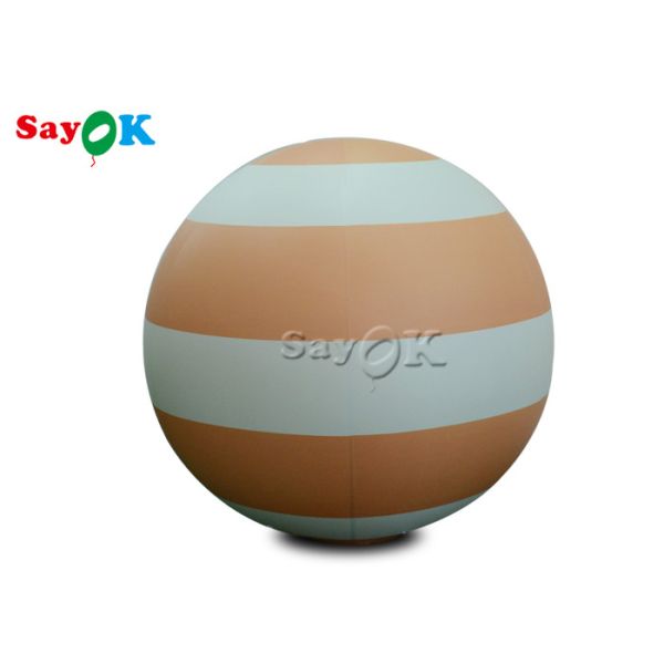 Buy 7ft Pvc Orange Airtight Inflatable Christmas Balloon Xmas Hanging Decor at wholesale prices