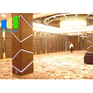 Five Star Hotel Fabric Removable Acoustic Partition Walls Supplier