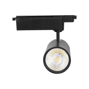 20w LED Track Spotlights , Black White 4000k Led Rail Light