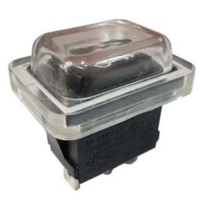 China Light Country ON-OFF RA-5 Black Rocker Switch With Dust Cap on sale