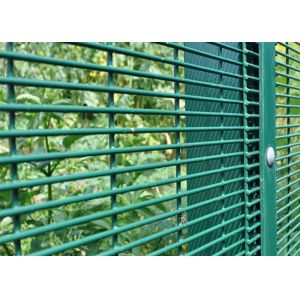 Galvanized 358 Anti Cut Security Fencing For Airport 60mm X 60mm Post