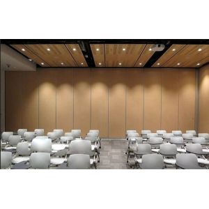 Gymnasium Operable Partition Walls Panel System / Removable Sliding Partition