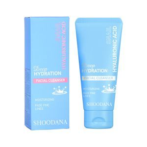 Private Label Organic Makeup Remover Face Wash Snail Hyaluronic Acid Facial Cleanser 