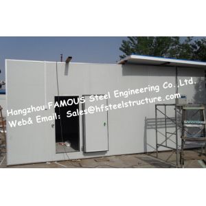 Sandwich Panel Walk in Freezer For Meat , Walk in Cooler Refrigeration Unit