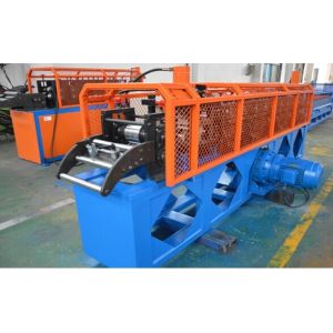 Cassette Top Hat Purlin Roll forming Machine 11 Forming station 12-15m/min line