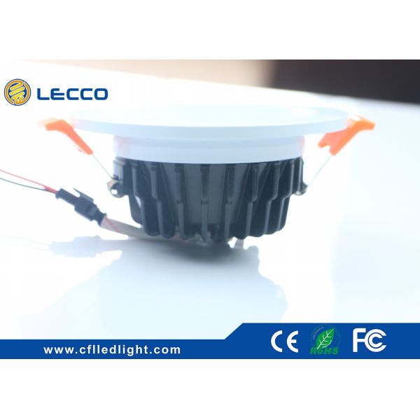 30 000H LED Recessed Downlight 10W 1000LM Fan Type COB Light Source 30 000H CRI > 80 300 LM