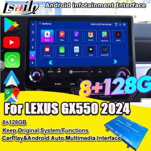 China Pin to Pin Android Infotainment Interface for Lexus GX550 2024 RX NX LX ES Included YouTube, NetFlix, Google Play, Waze on sale