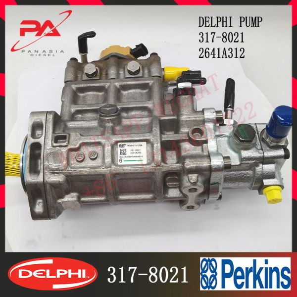 Buy Construction Machinery Parts Excavator Fuel Injector Pump C6.6 Engine Injector Pump 317-8021 3178021 2641A312 at wholesale prices