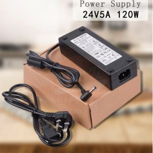 5A LED Module Power Supply 12V LED DC Power Supply Desk Black Power Supply For