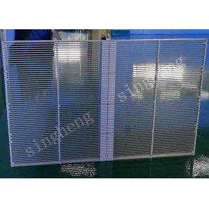 See Through Led Digital Display Screens , Transparent Led Curtain P7.8 - 15.6