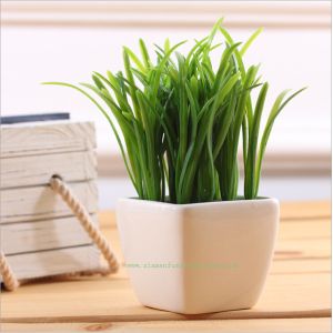 Quality Potted artificial grass bonsai for sale
