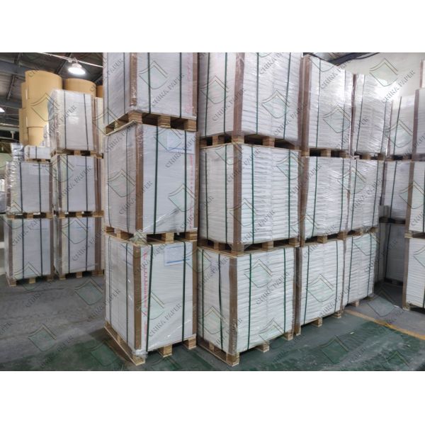 Recycled Laminated Grey Board Flat Single Ply Board Mixed Pulp grey chip board