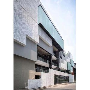 China Colorful Broken bridge aluminum curtain wall for Customizable Metal Ceilings on sale