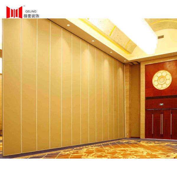 Buy 44db Acoustic Sliding Folding Partitions Movable Walls 80mm at wholesale prices