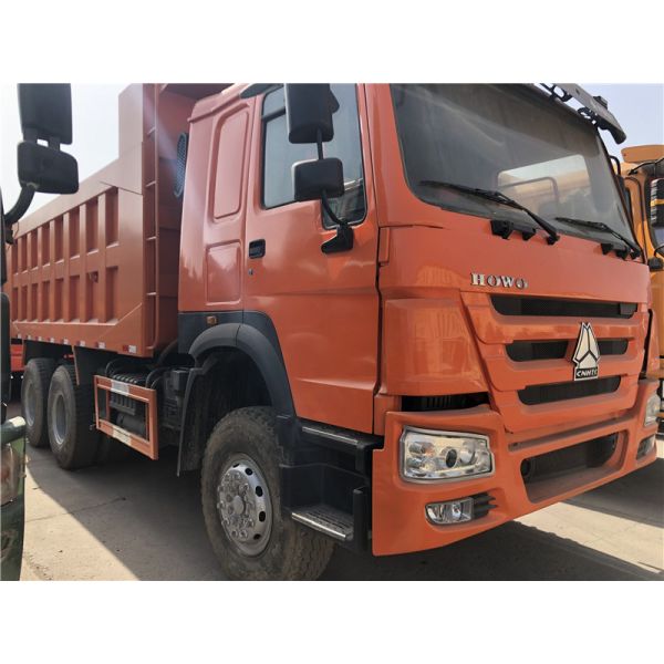 Chinese Brand Good Quality HOWO Used 30cbm Front Tipping Truck 12 Tyre Tipper 8X4 Dumper 60 Ton Dump Truck for Sale