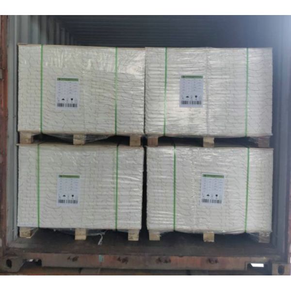 Decomposable 120g 144g Strong White Stone Wrapping Paper For Fruit Packing