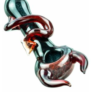 4inch Glass Hand Pipes Weeding Water Smoking Herb Dugout Tobacco Hand Spoon Pipes