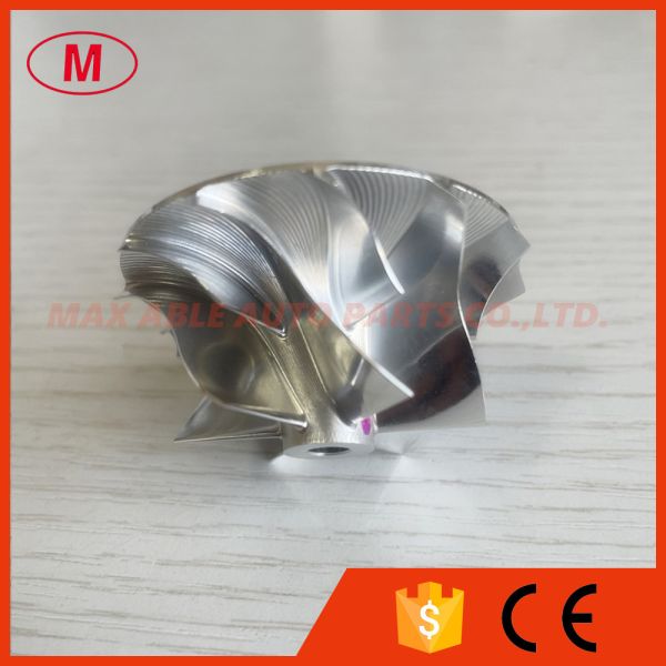 TF035 09G 6+6 blades 38.00/51.00mm high performance Turbo milling/aluminum 2618/billet compressor wheel for 49335-00600/49135-09610 BMW N47D20