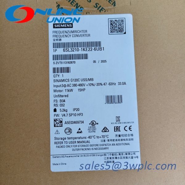 Buy 6SL3210-1KE22-6UB1 SIEMENS G120 Inverter Power Module at wholesale prices