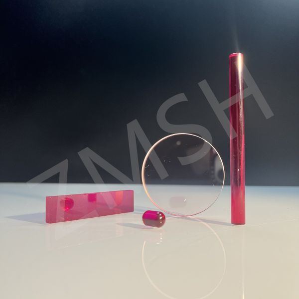 Buy Cr Al₂O₃ Ruby Rod Sapphire Laser Single Crystal Optical Rod Customized Size Safety Package at wholesale prices