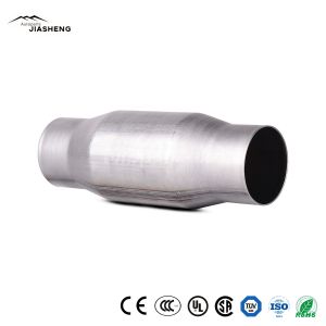 China                  3 Inch Inlet/Outlet Catalytic Converter Universal-Fit Direct Fit Exhaust Auto Catalytic Converter with High Performance              on sale