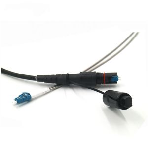 Duplex LC To LC Fiber Optic Patch Cord Field Installable Corning Optitap H