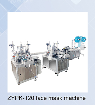 Fully Automatic Earloop Face Mask Making Machine 1 plus 1 Face Mask Production Line