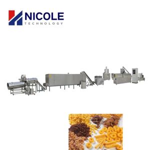 Spheres 380V Corn Puff Snack Extruder 150kg/H