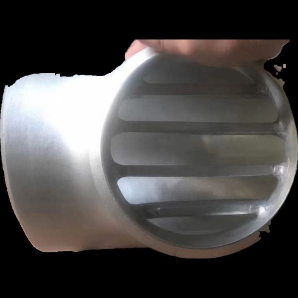 Buy 1.4548 / 724L / 316Lmod Barred Equal TEE  Barred Tee 8" X 8" SCH80 Butt Weld Fittings ANSI B16.9 at wholesale prices