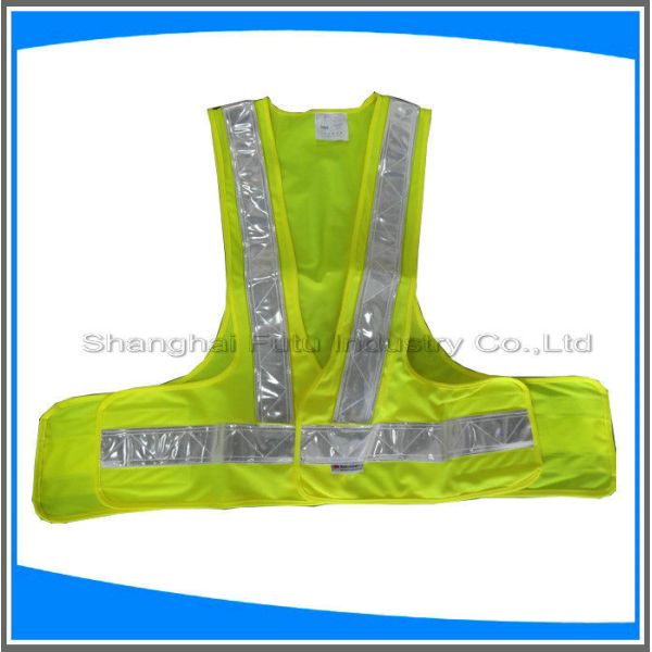 Buy Hi visibility reflective safety vest ,100% ployester at wholesale prices