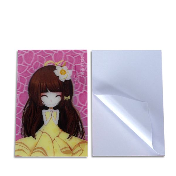 Wholesale Lenticular Anime Motion Sticker Waterproof Peeker Lenticular Anime Car 3D Sticker