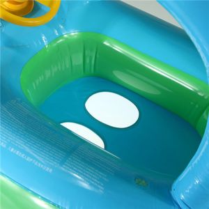 Inflatable Baby Float Seat Boat Tube Ring Car Sun shade Water Swimming Pool