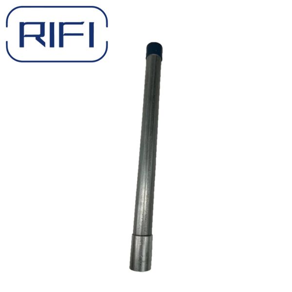 Rifi-BS31 Gi Conduit Flexible Pipe Pre Galvanized Steel Class 3 Conduit IEC61386 for Commercial