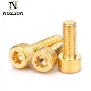 Metric Brass Cylinder Head Bolts for Construction DIN Standard M2 M2.5 M3 M4 M5