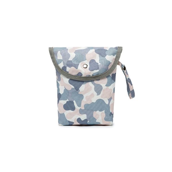 Wholesale Infant Cloth Toilet Diaper Bag Mini Waterproof Wet Dry Package for Baby Nappy Pouch Reusable Bag