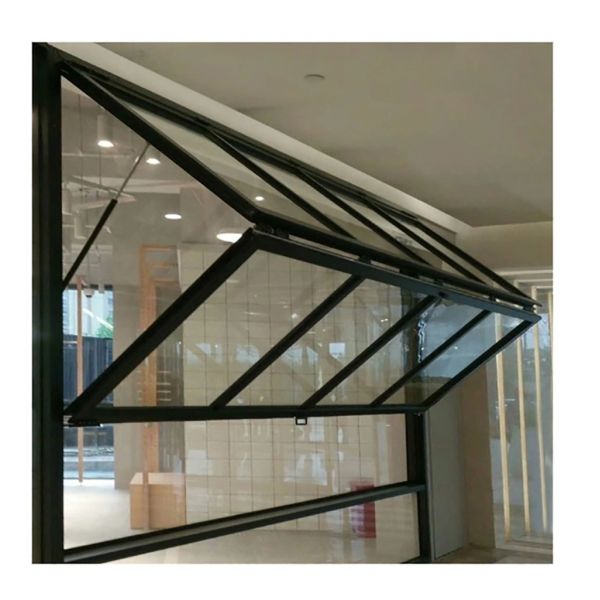 Buy Folding Glass Windows Customization Option Level 9 Wind Pressure Resistance at wholesale prices