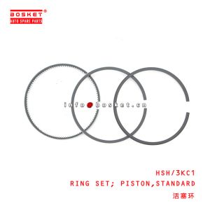 HSH 3KC1 Isuzu Truck Parts Standard Piston Ring Set