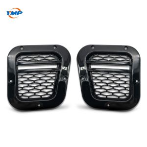 2x Defend Aluminum Alloy Car Auto Parts , Grille Tuning Side Air Vents