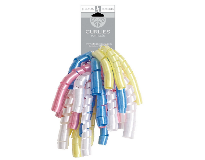 OEM Christmas Curling Ribbon Bow 36 inches length for Carnival , PP solid curly bow