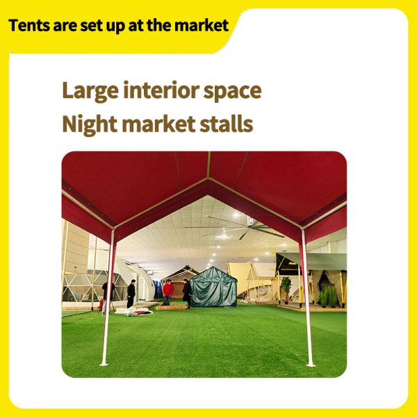 Tent camp Night market stall Mobile parking shed Market yard outdoor camping corner tent