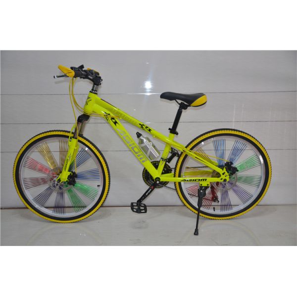 26 inch Shimano 21 speeds disc brake steel 140 spokes mountain bicycle MTB