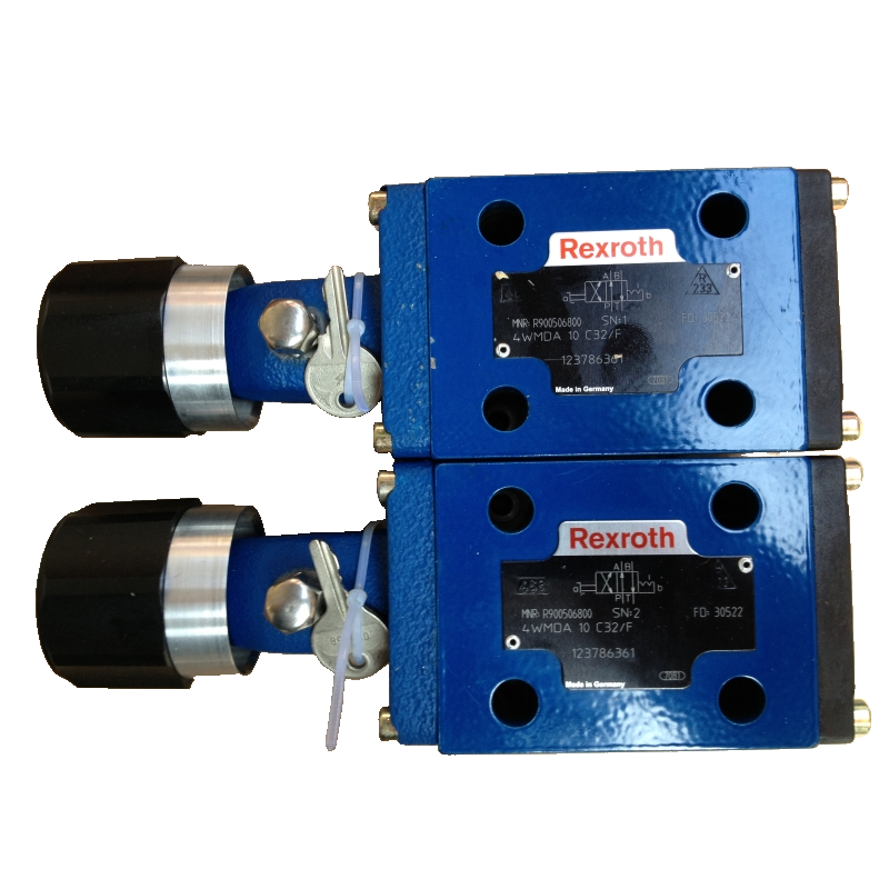 Rexroth 4WMDA10C32 F Solenoid Valve IP65 Protection Class Metal Material