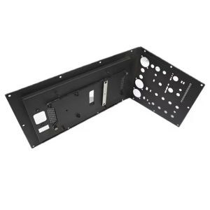 Sheet Metal Part Custom Sheet Metal Service Aluminum Sheet Metal Black Anodized