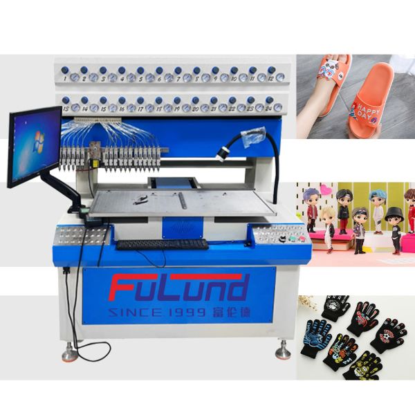 Factory Fulund brand Automatic sole and upper PVC silicone product molding
