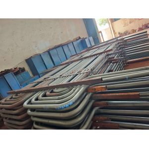 Coal-Fired Power Plant Superheater Coil with Anti-Wear Shield