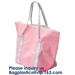 Washable TYVEK Kraft Paper Shopping Bag Shoulder Handbag DuPont Paper Tote Bag