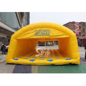 Outdoor kids N adults inflatable obstacle rush made of best material for
