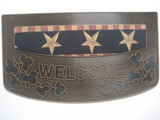 Rubber door mat,PVC mat DS-001