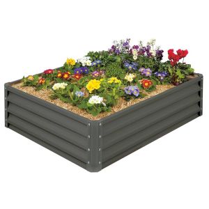 Pest Prevention 8x4ft Raised Metal Garden Bed